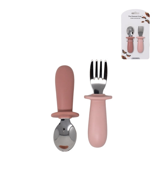 Fork & Spoon Set | Rosewood & Honeysuckle