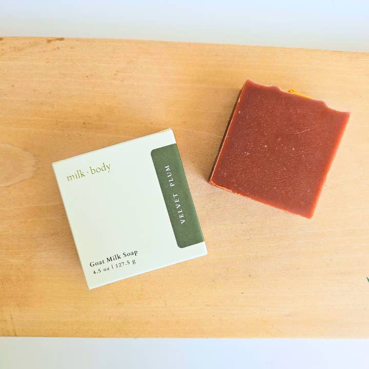 Velvet Plum Goat Milk Soap