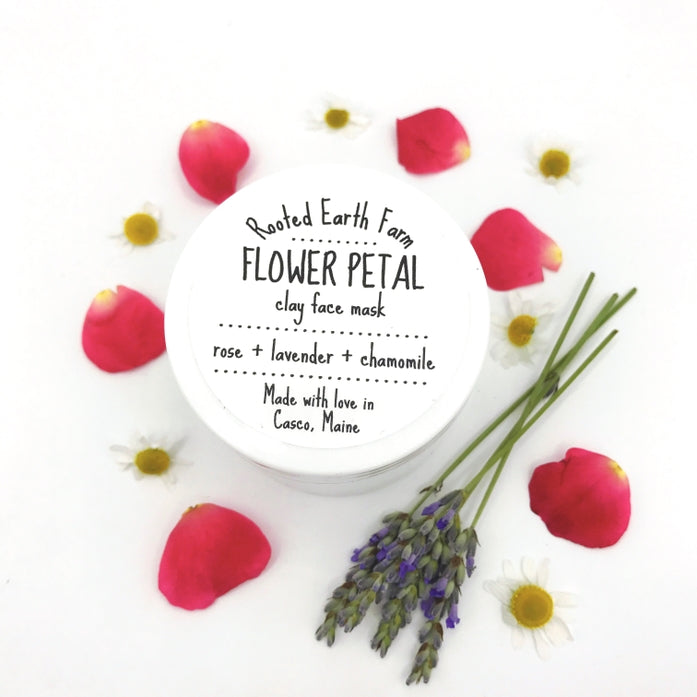 Flower Petal Clay Mask - 2 oz