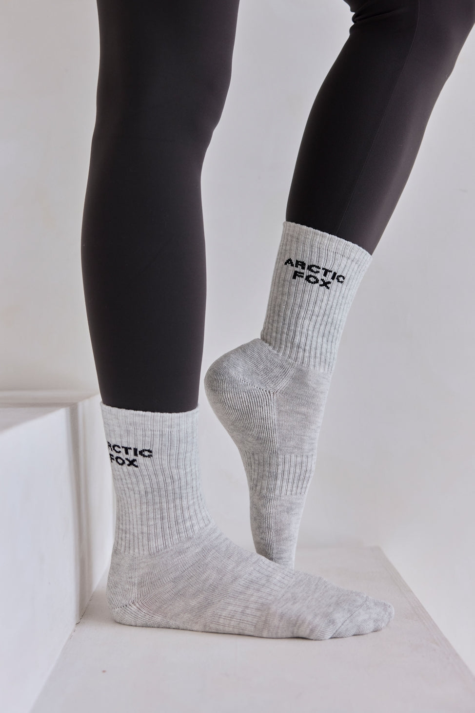 Arctic Fox - Sporty Socks - Grey