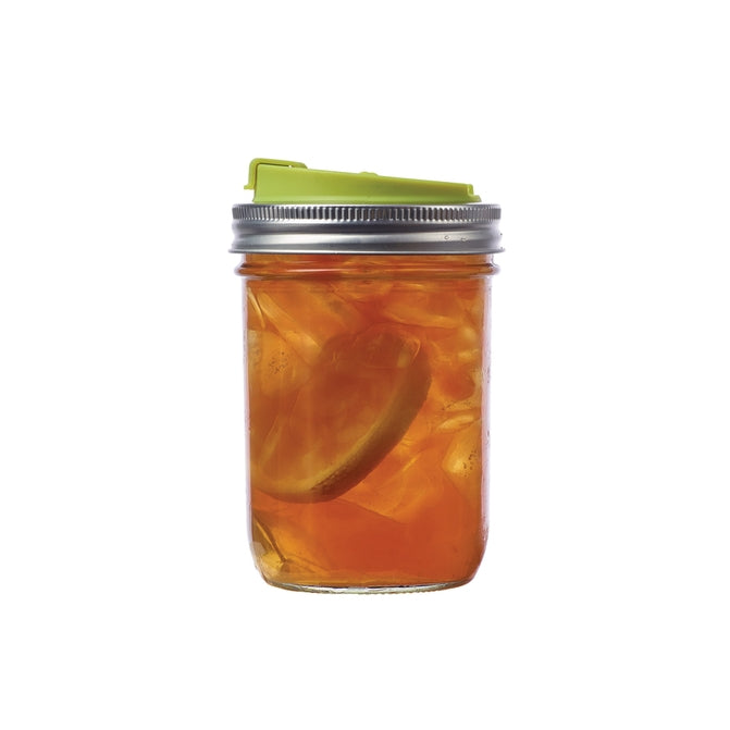 Mason Jar Silicone Drink Lid Set of 4 - Regular Mouth