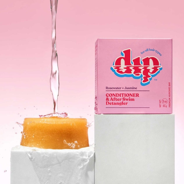 Dip Conditioner Bar & After Swim Detangler - Rosewater & Jasmine