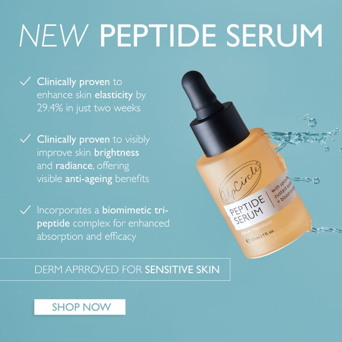 Upcircle Anti-Aging Peptide Serum with Niacinamide + AHA