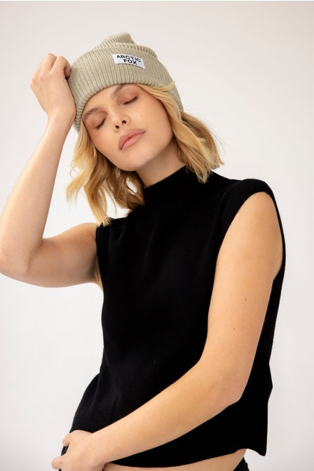 Arctic Fox - Recycled Bottle Beanie - Arctic Grey