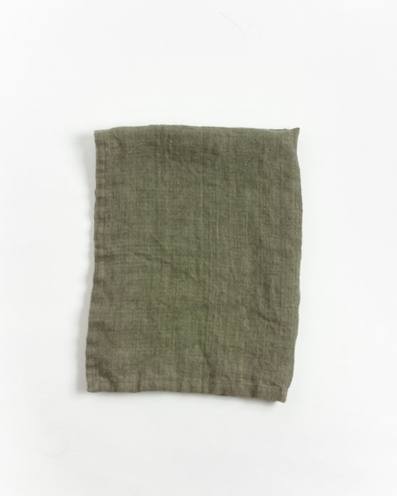 Stone Washed Linen Tea Towel