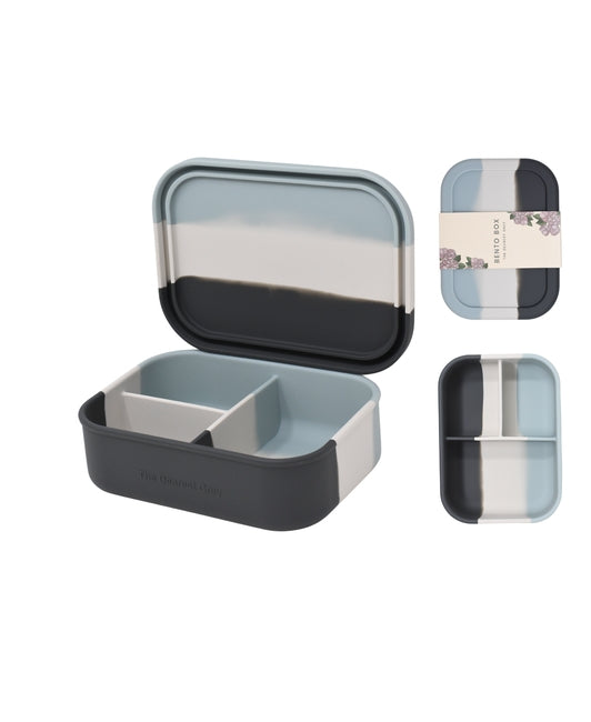 Silicone Bento Box | Blue Tie Dye