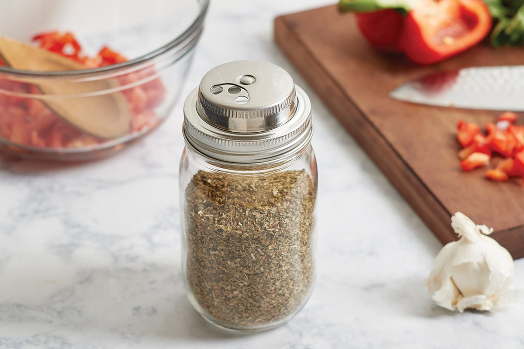 Mason Jar Metal Spice Lid