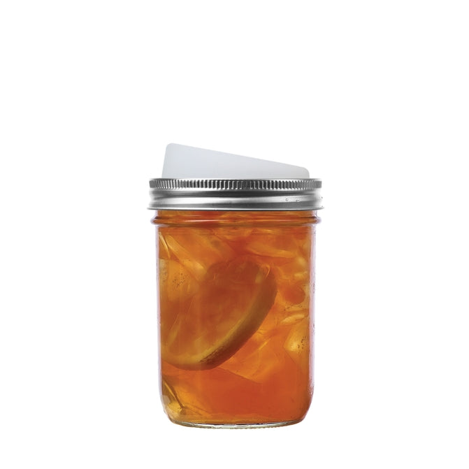 Mason Jar Silicone Drink Lid Set of 4 - Wide Mouth