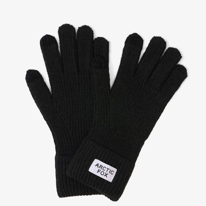 Arctic Fox - Recyclyed Bottle Gloves - Black Onyx