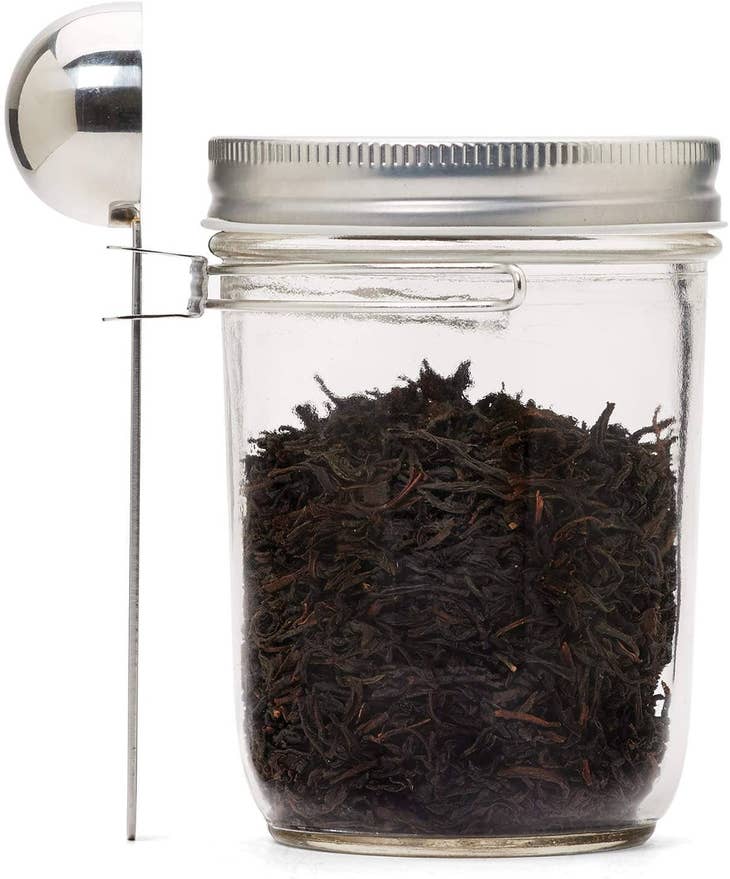 Mason Jar Metal Coffee Scoop Attachment