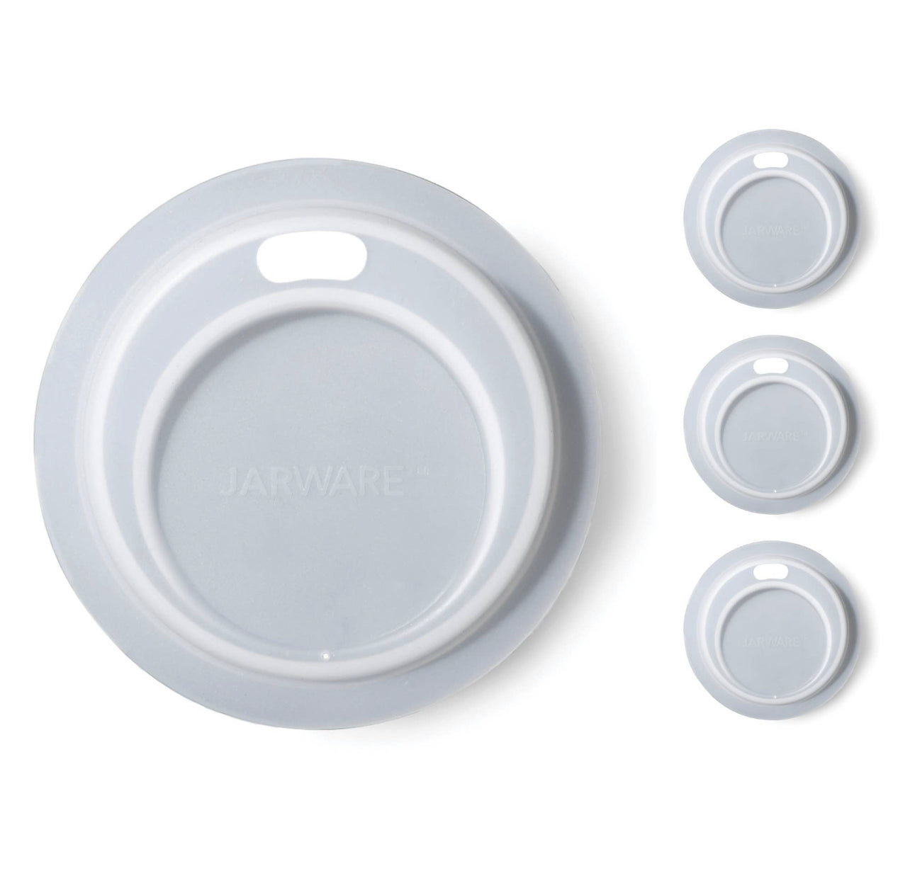 Mason Jar Silicone Lid 4 Pack - Regular Mouth
