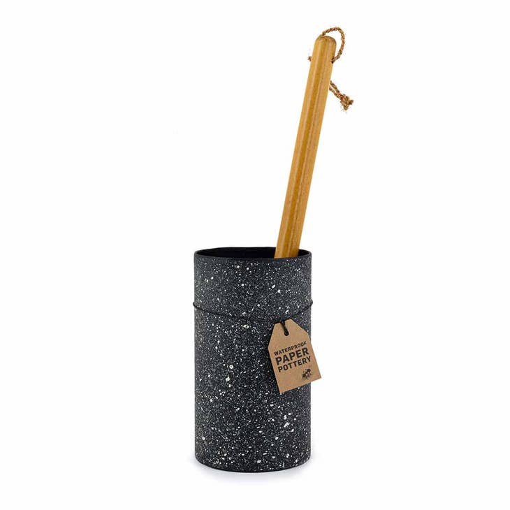 Plastic Free Toilet Brush and Holder
