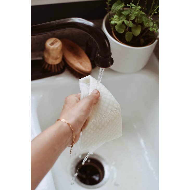 White Swedish Dish Cloth