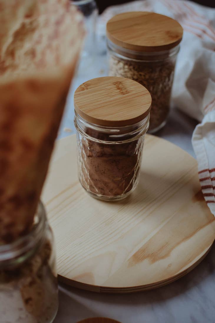 Bamboo Jar Lid - Regular Mouth
