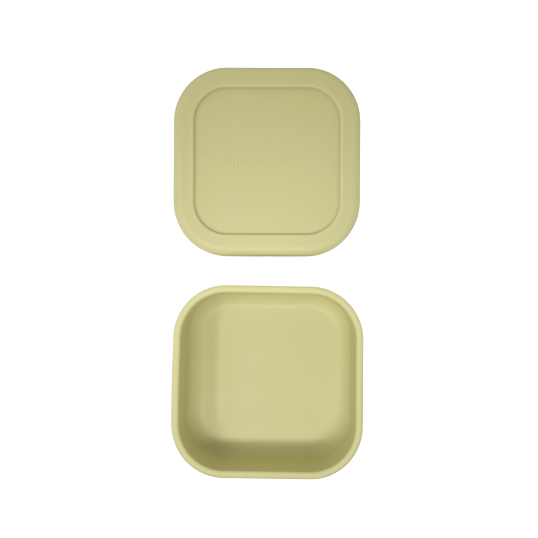 Silicone Mini Bento Box | Mellow Yellow