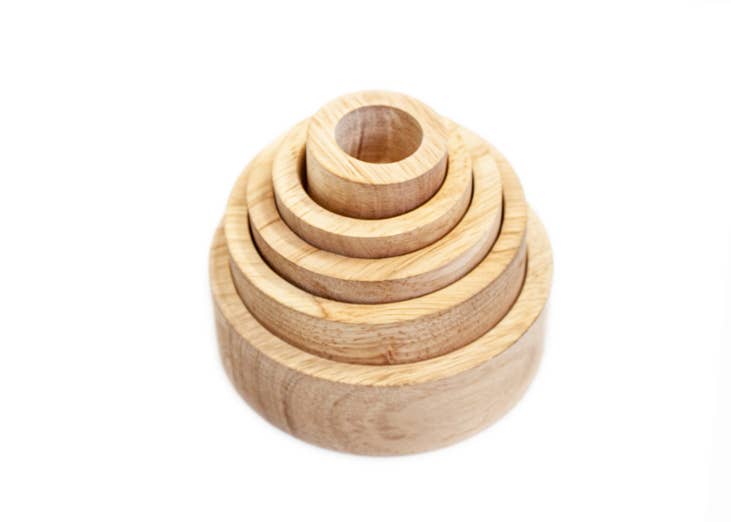 Natural Stacking/Nesting Bowls
