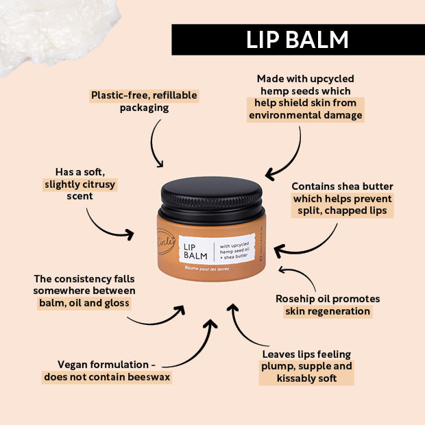 Upcircle Natural Vegan Lip Balm - The Bundle Store 