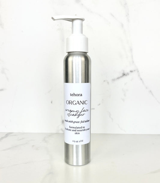 Tehora Organic Creamy Face Cleanser