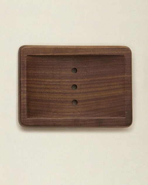 Black Walnut Soap Dish - Rectangle