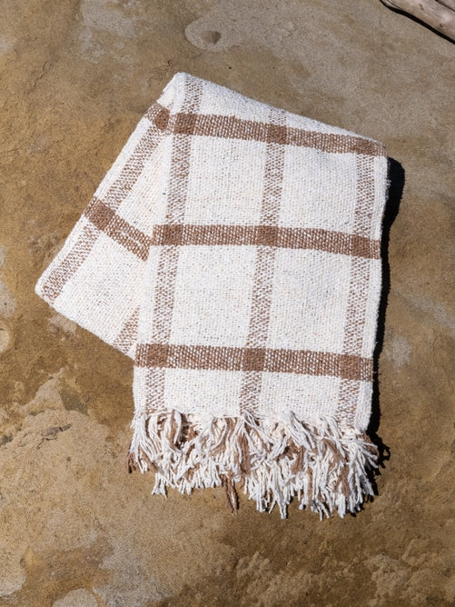 Catalina Plaid - Sustainable Recycled Throw Blanket