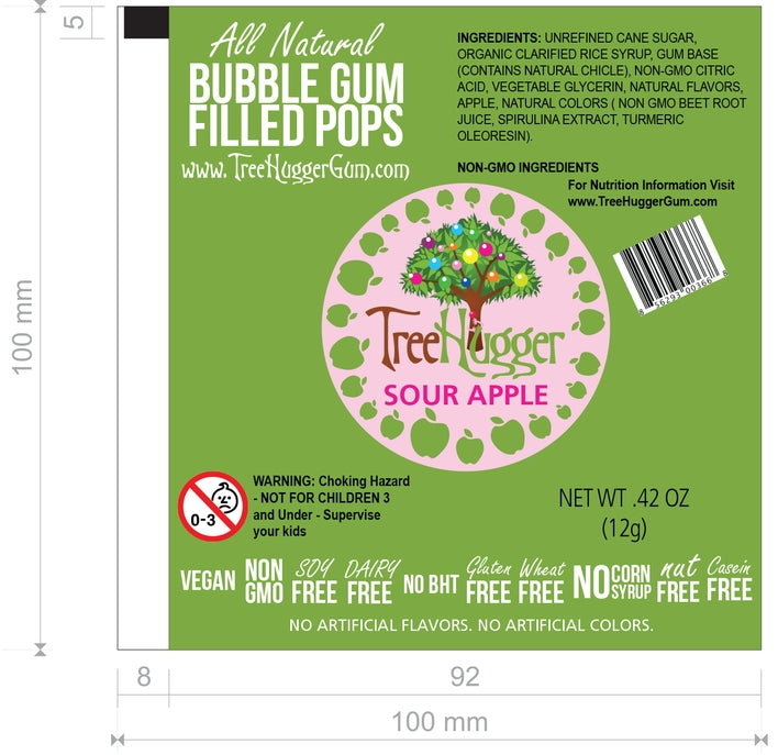 Bubble Gum Filled Pops - Assorted Flavors