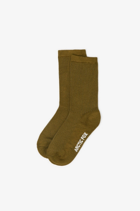 Arctic Fox - Everyday Socks - Mossy Green