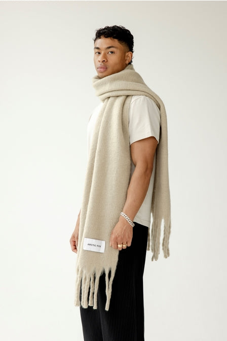 Arctic Fox - The Reykjavik Scarf - Arctic Grey