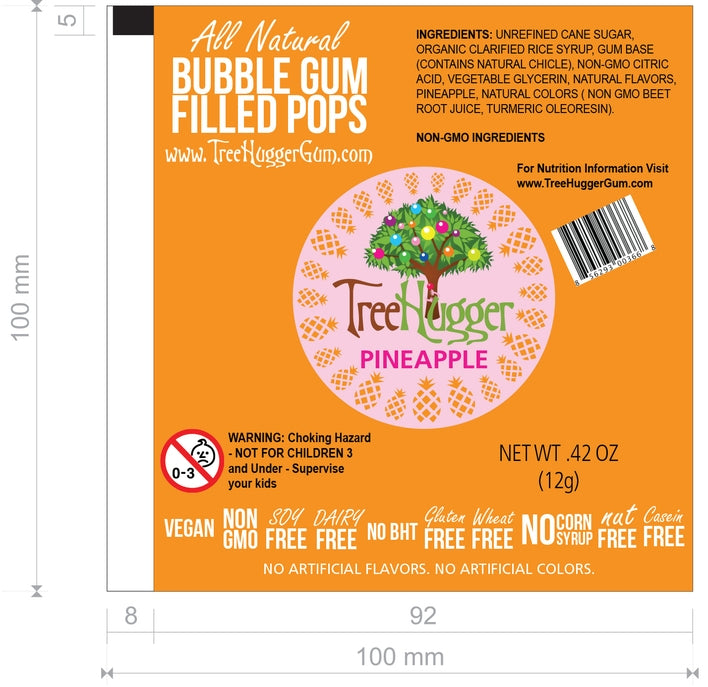 Bubble Gum Filled Pops - Assorted Flavors