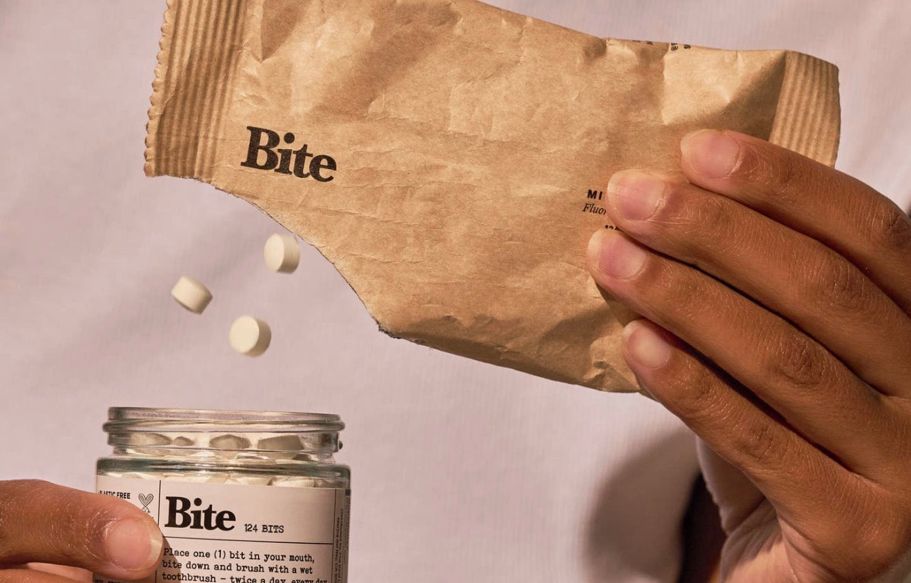 Bite Toothpaste Bits Refill - Fluoride Free - 248 Bits