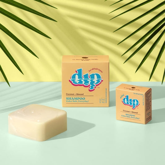 Dip Color Safe Shampoo Bar For Every Day - Coconut & Almond