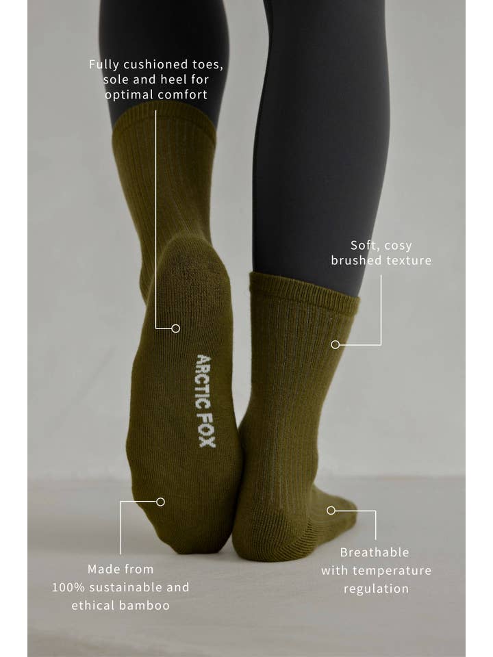 Arctic Fox - Everyday Socks - Plum