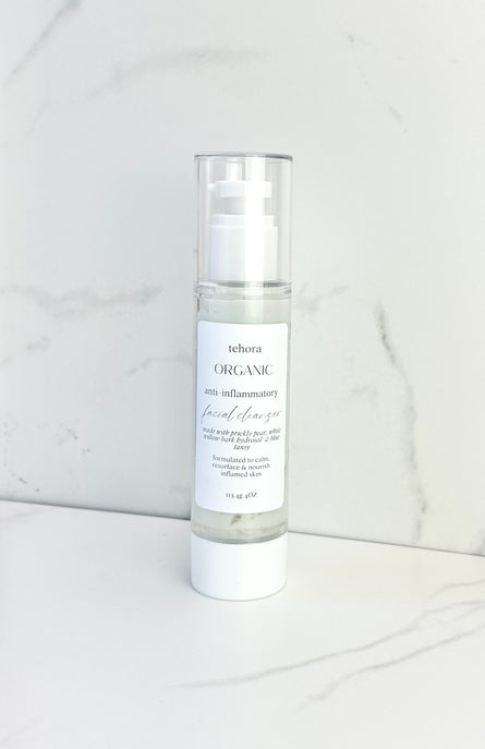 Tehora Organic Anti-Inflammatory Facial Cleanser
