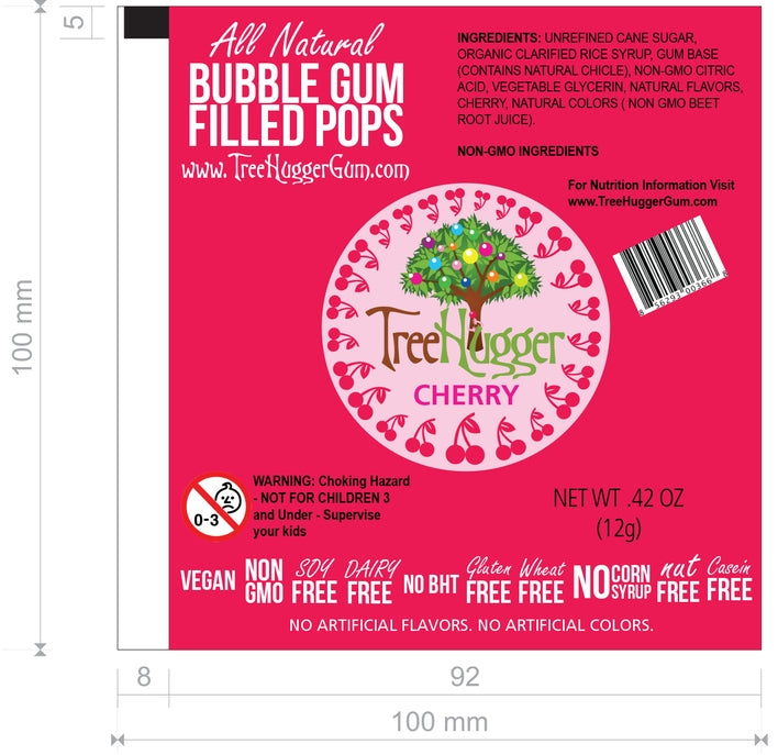 Bubble Gum Filled Pops - Assorted Flavors