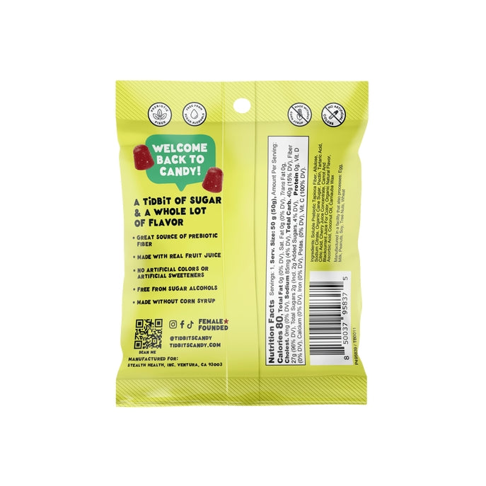 Sour Wild Cherry Gummies