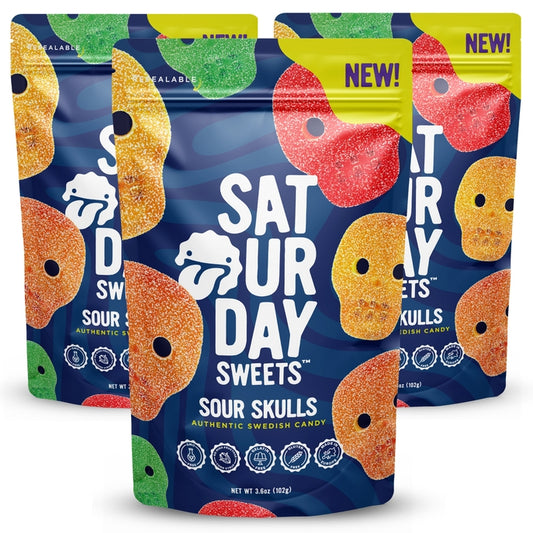 Swedish Sour Skulls