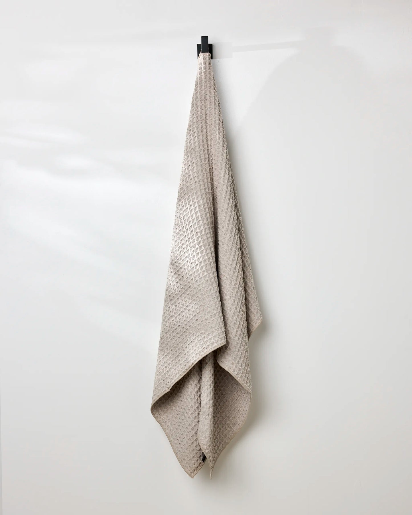Taupe Waffle Hand Towel