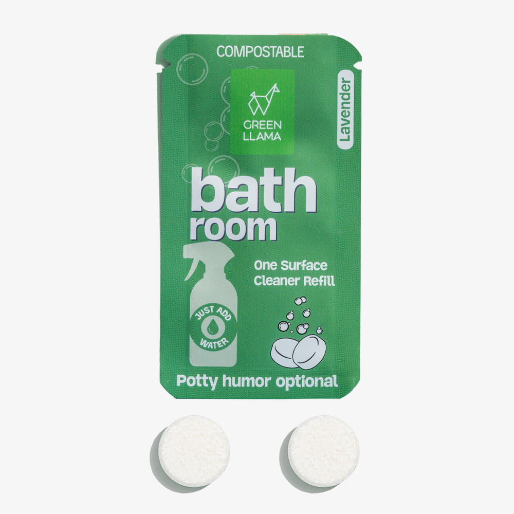 Eco-Friendly Bathroom Cleaner Refill Tablets