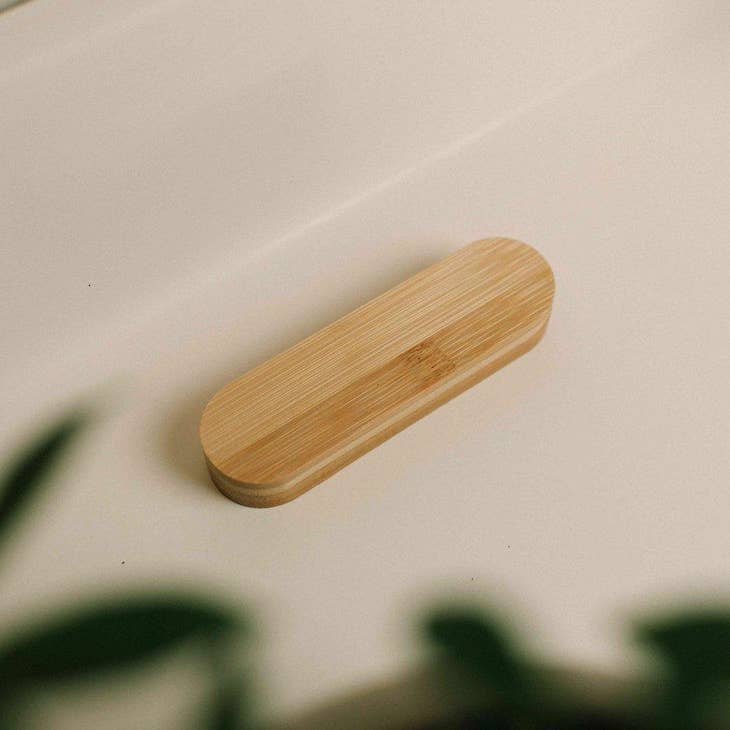 Reusable Bamboo Ear Buds in Case