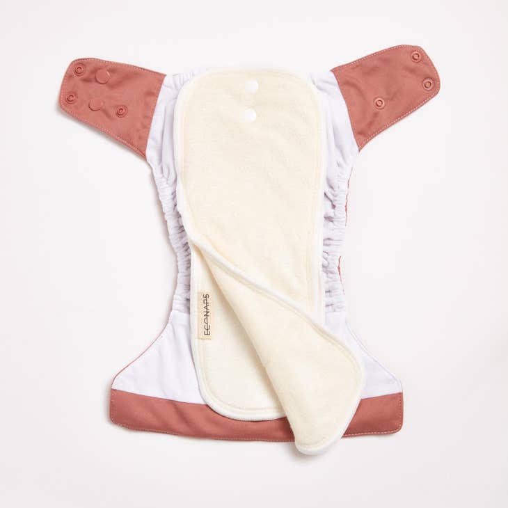EcoNaps 2.0 Modern Cloth Diaper - Terracotta