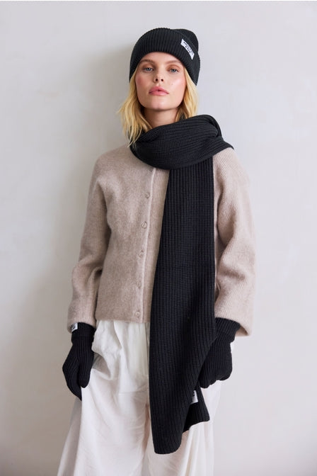 Arctic Fox - Recyclyed Bottle Gloves - Black Onyx