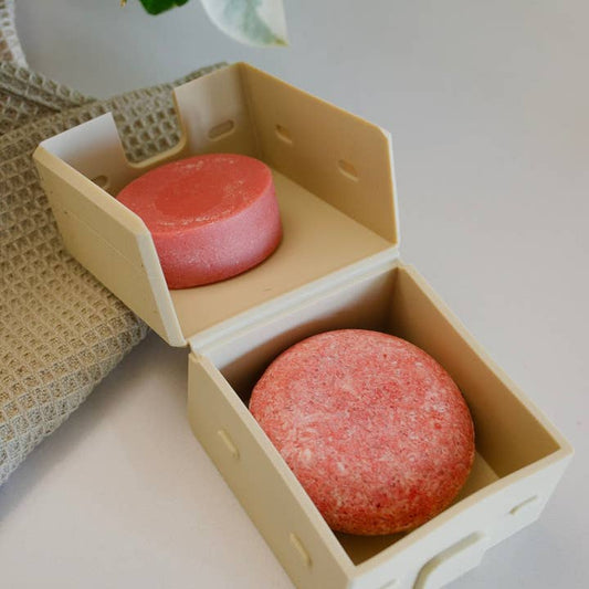 Silicone Travel Soap Case (Sand)