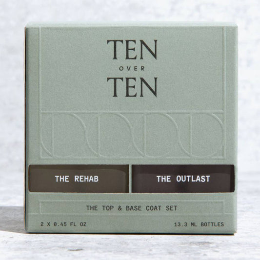 The Rehab Top & Base Coat Set - The Bundle Store 