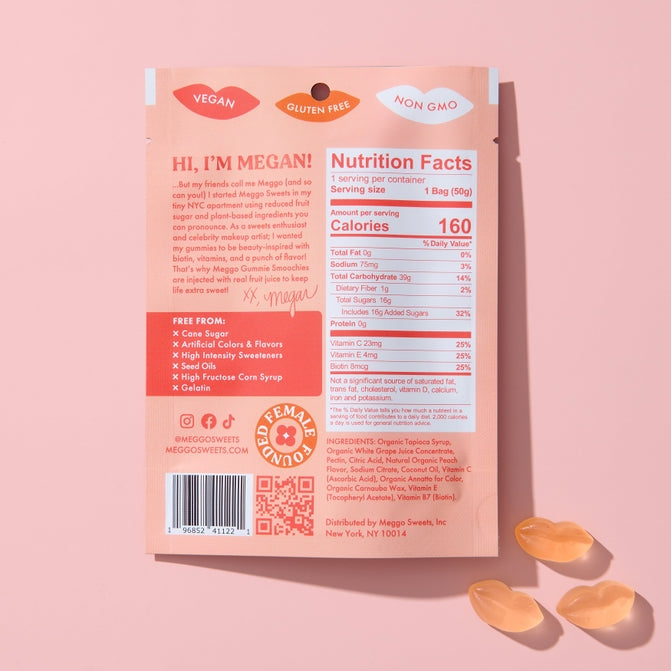 Peach Gummie Smoochies