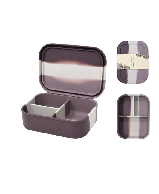 Silicone Bento Box | Purple Tie Dye