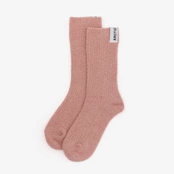 Arctic Fox - Cosy Socks - Muted Pink