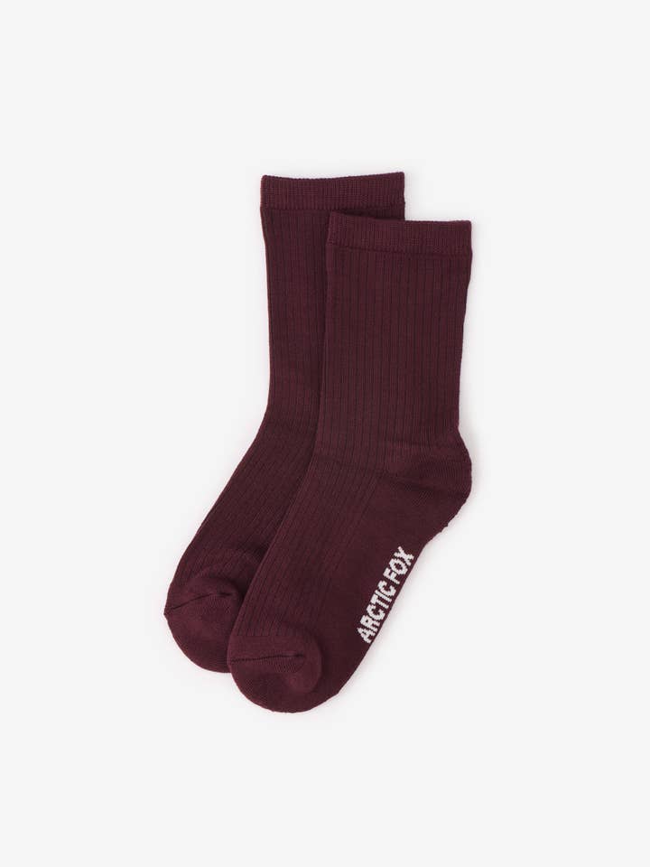 Arctic Fox - Everyday Socks - Plum