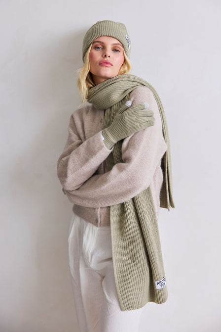 Arctic Fox - Recycled Bottle Gloves - Arctic Grey