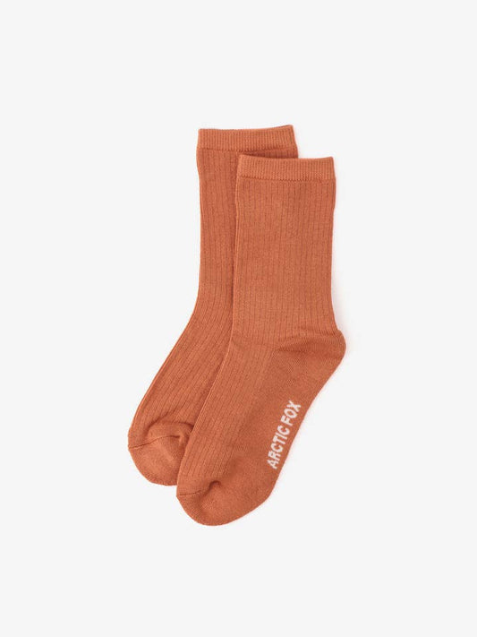 Arctic Fox - Everyday Socks - Terracotta