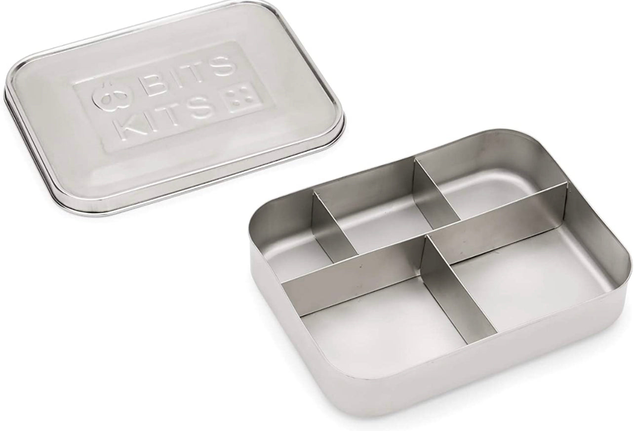 Bits Kits Stainless Steel Bento Box - 5 Sections