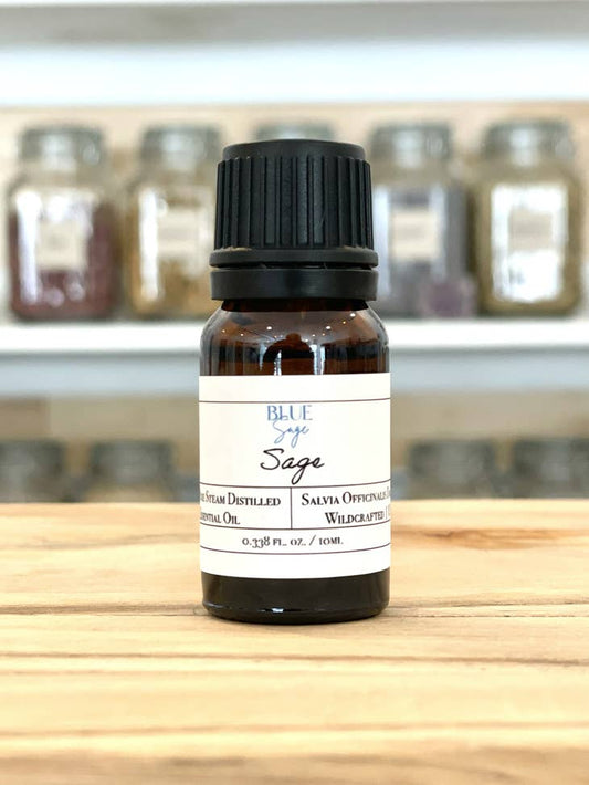 Sage Essential Oil 10ml - 100% Pure